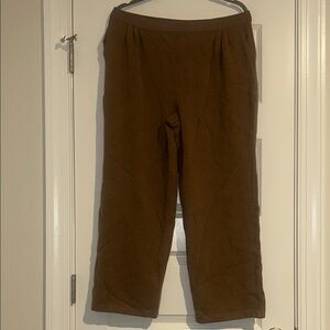 St. John Chocolate Knit Bottoms